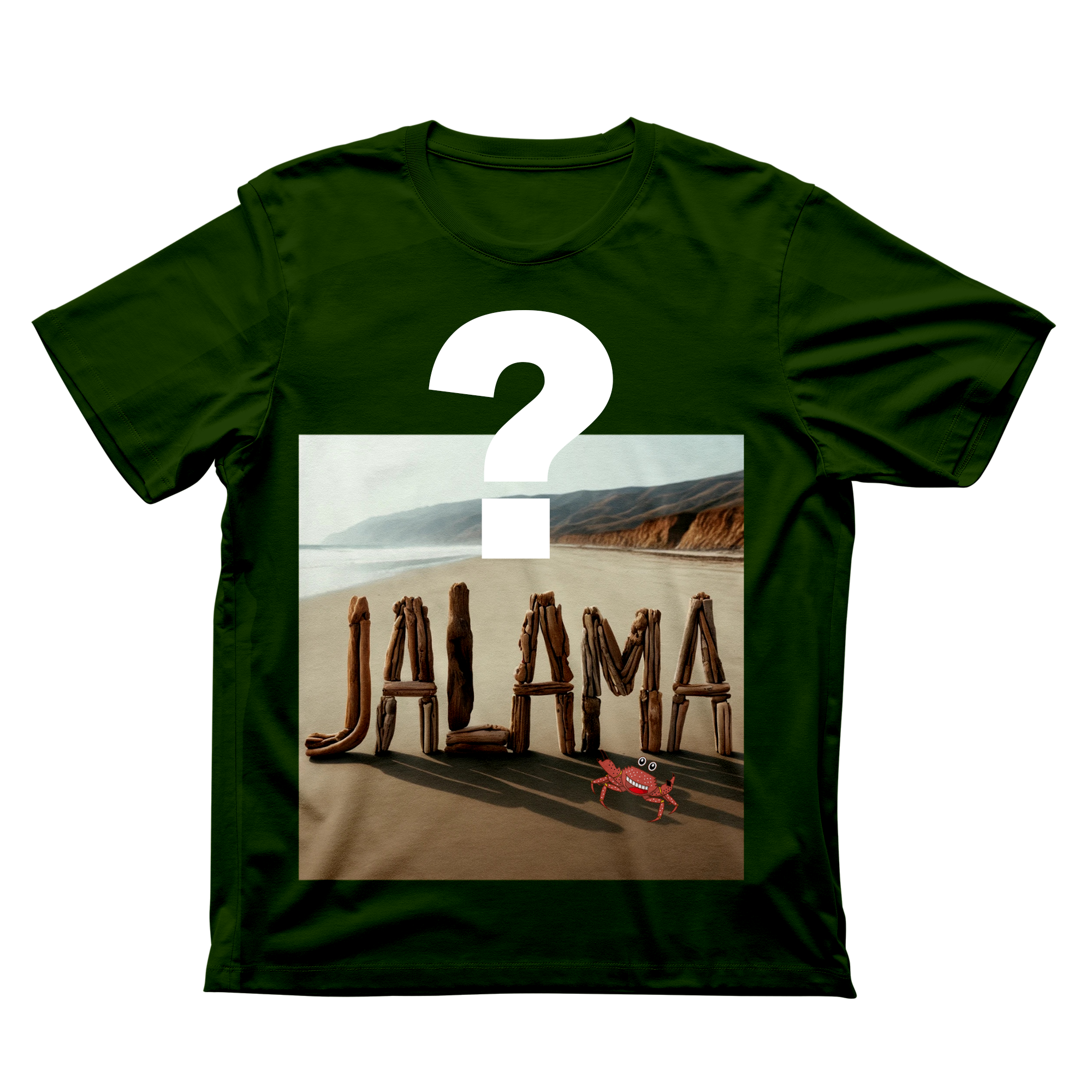 Jalama Wooden Kool Crab on the beach